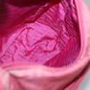 PRADA Shoulder Bag Nylon Pink Silver Auth bs26811-22