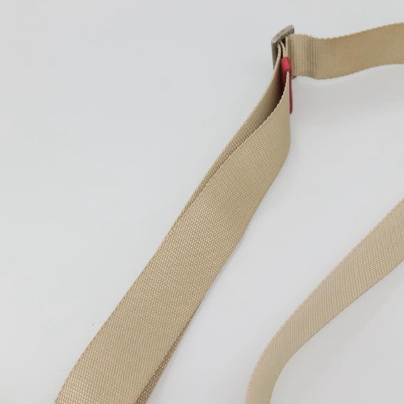 PRADA Shoulder Bag Nylon Pink Silver Auth bs26811