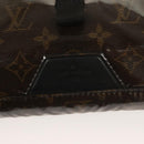 LOUIS VUITTON Monogram Glaze Messenger PM Bag Brown Black M43895 LV Auth bs26815-18