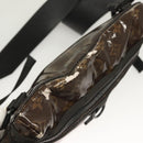 LOUIS VUITTON Monogram Glaze Messenger PM Bag Brown Black M43895 LV Auth bs26815-10