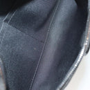 LOUIS VUITTON Monogram Glaze Messenger PM Bag Brown Black M43895 LV Auth bs26815-11