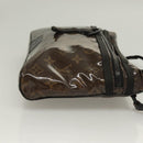 LOUIS VUITTON Monogram Glaze Messenger PM Bag Brown Black M43895 LV Auth bs26815-3