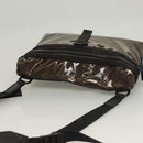 LOUIS VUITTON Monogram Glaze Messenger PM Bag Brown Black M43895 LV Auth bs26815-6