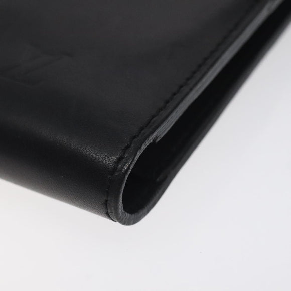 LOUIS VUITTON Nomad Etui cigarette Cigarette Case Black M85020 LV Auth bs26820