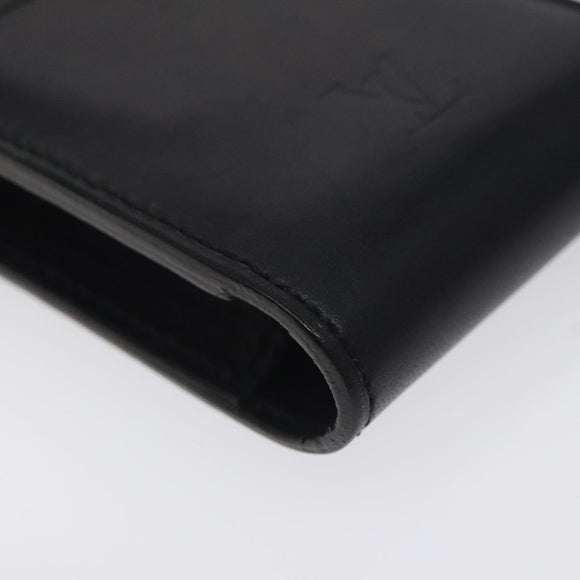 LOUIS VUITTON Nomad Etui cigarette Cigarette Case Black M85020 LV Auth bs26820