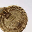 BALENCIAGA Earring Metal Gold Auth bs26822-5