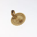 BALENCIAGA Earring Metal Gold Auth bs26822-8