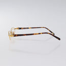 TIFFANY&Co. Glasses Plastic Gold Auth bs26823-4