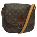 LOUIS VUITTON Monogram Saint Cloud GM Shoulder Bag M51242 LV Auth bs26826-1