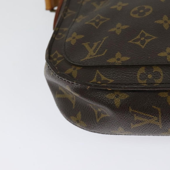 LOUIS VUITTON Monogram Saint Cloud GM Shoulder Bag M51242 LV Auth bs26826