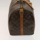 LOUIS VUITTON Monogram Keepall Bandouliere 50 Boston Bag M41416 LV Auth bs26829-4