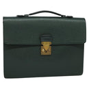 LOUIS VUITTON Taiga Serviette Kourad Business Bag Epicea M30074 LV Auth bs26833-1