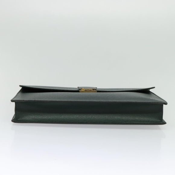 LOUIS VUITTON Taiga Serviette Kourad Business Bag Epicea M30074 LV Auth bs26833