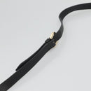 GUCCI GG Canvas Abbey Shoulder Bag Black Gold 131326 Auth bs26839-8