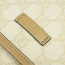 GUCCI GG Supreme Shoulder Bag PVC White Gold 223666 Auth bs26841-17