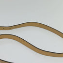 GUCCI GG Supreme Shoulder Bag PVC White Gold 223666 Auth bs26841-8