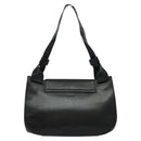 GUCCI Shoulder Bag Leather Black Silver 105375 Auth bs26842-2