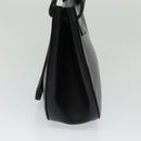 GUCCI Shoulder Bag Leather Black Silver 105375 Auth bs26842-4