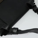 GUCCI Shoulder Bag Leather Black Silver 105375 Auth bs26842-6