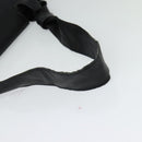 GUCCI Shoulder Bag Leather Black Silver 105375 Auth bs26842-7