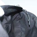 SAINT LAURENT Waist Bag Nylon Black White Auth bs26844-22