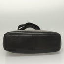 Salvatore Ferragamo Gancini Tote Bag Leather Black Gold Auth bs26846-9