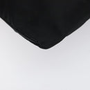 PRADA Shoulder Bag Nylon Black Silver Auth bs26852-14