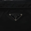 PRADA Shoulder Bag Nylon Black Silver Auth bs26852-17