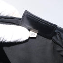 PRADA Shoulder Bag Nylon Black Silver Auth bs26852-12