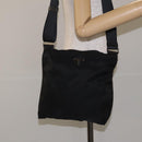 PRADA Shoulder Bag Nylon Black Silver Auth bs26852-21