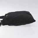 PRADA Shoulder Bag Nylon Black Silver Auth bs26852-4