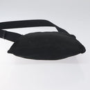 PRADA Shoulder Bag Nylon Black Silver Auth bs26852-5