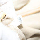 PRADA Canapa MM Hand Bag Canvas Beige Gold Auth bs26853-12