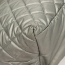 CHANEL Cococoon Tote Bag Nylon Gray Silver CC Auth bs26854-15