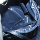 CHANEL Cococoon Tote Bag Nylon Gray Silver CC Auth bs26854-23