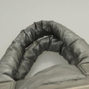 CHANEL Cococoon Tote Bag Nylon Gray Silver CC Auth bs26854-8