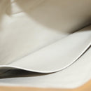 CHANEL Chain Shoulder Bag Lamb Skin Beige Gold CC Auth bs26856-19