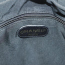 CHANEL Matelasse Shoulder Bag Enamel Black Gold CC Auth bs26857-15