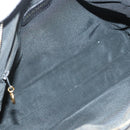 CHANEL Matelasse Shoulder Bag Enamel Black Gold CC Auth bs26857-16