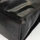 CHANEL Shoulder Bag Enamel Black Gold CC Auth bs26864-17