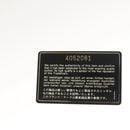 CHANEL Shoulder Bag Enamel Black Gold CC Auth bs26864-12