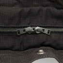 HERMES Her Line MM Hand Bag Canvas Gray Auth bs26875-10