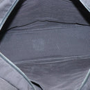 HERMES Her Line MM Hand Bag Canvas Gray Auth bs26875-11