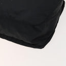 PRADA Sports Shoulder Bag Nylon Black Silver Auth bs26885-15