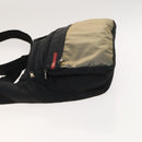PRADA Sports Shoulder Bag Nylon Black Silver Auth bs26885-4