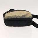 PRADA Sports Shoulder Bag Nylon Black Silver Auth bs26885-5