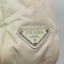 PRADA Hand Bag Nylon White Auth bs26886-17