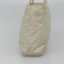 PRADA Hand Bag Nylon White Auth bs26886-4