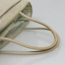 PRADA Hand Bag Nylon White Auth bs26886-7