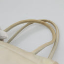 PRADA Hand Bag Nylon White Auth bs26886-8